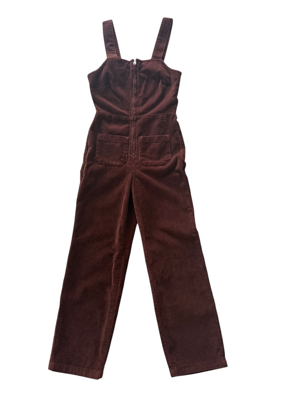 Free People Corduroy Jumpsuit in Deep Chocolate